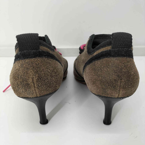 ディーゼル DIESEL ポインテッドトゥ レースアップヒールパンプス レディース 38