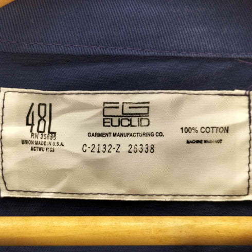 FG EUCLID 70-80S idealジッパー UNION製 コットン つなぎ メンズ 46L