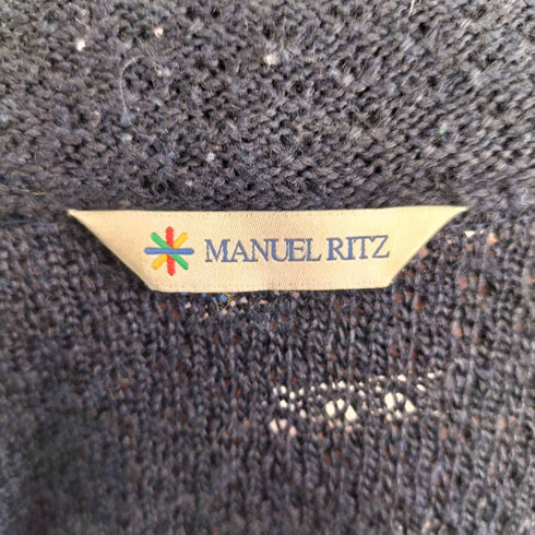 マニュエルリッツ MANUEL RITZ イタリア製 ウールテーラードジャケット メンズ