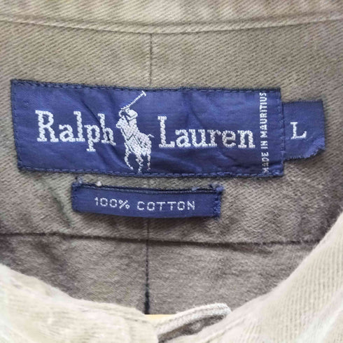 ラルフローレン RALPH LAUREN 90S ポニー刺しゅうボタンダウンシャツ メンズ JPN:L