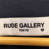 ルードギャラリー RUDE GALLERY 16SS THE BLACK RUDE OVER DUB オープンカラーリネンシャツ メンズ JPN:2