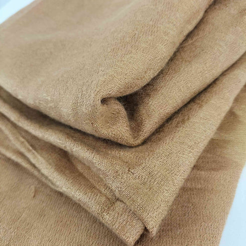 パシュミナ PASHMINA シルク混 ペイズリーストール レディース