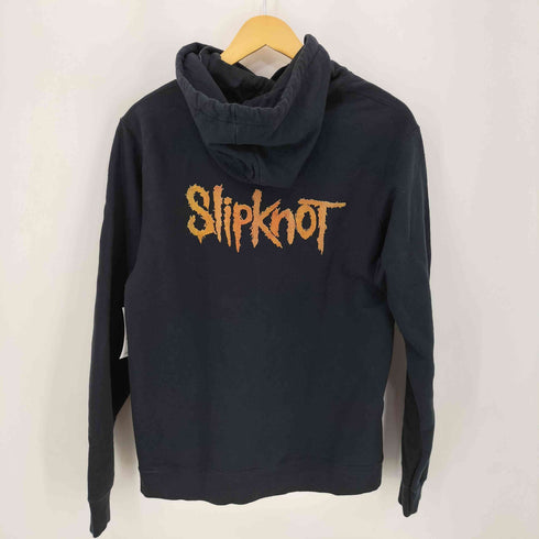 バンドプリント L/S パーカー メンズ