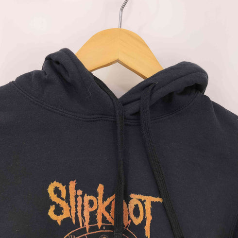 バンドプリント L/S パーカー メンズ