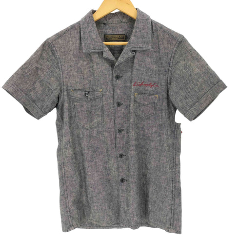 ブルコ BLUCO CHAMBRAY WORK SHIRT メンズ import:S
