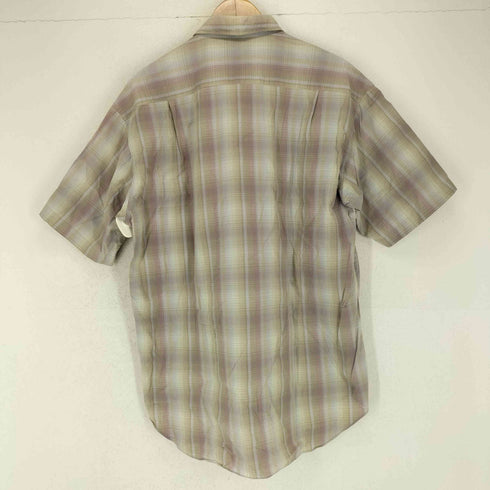マガー MUGGER 半袖チェックシャツ メンズ LL