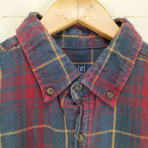 ジョージズ GEORGE チェック柄ネルシャツ メンズ JPN:L