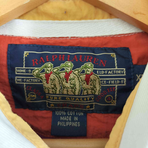 チャップスラルフローレン CHAPS RALPH LAUREN 90S カラフルラガーシャツ メンズ import:XL