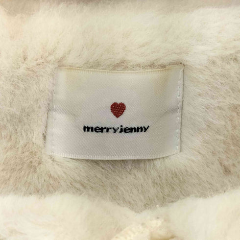 メリージェニー merry jenny フリルカラーフェイクファージャケット レディース FREE