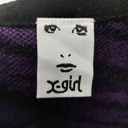 エックスガール X-girl KNIT V-NECK CARDIGAN レディース ONE SIZE