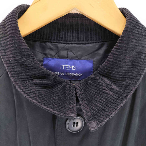 アイテムズ アーバンリサーチ ITEMS URBAN RESEARCH コーデュロイカラーコート メンズ 38
