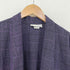 mitchell mitchell MADE IN USA ポリレーヨン チェックショールカラージャケット レディース 14