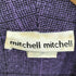 mitchell mitchell MADE IN USA ポリレーヨン チェックショールカラージャケット レディース 14