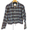 クレオルム CREOLME チェッククロップドコーチジャケット レディース FREE