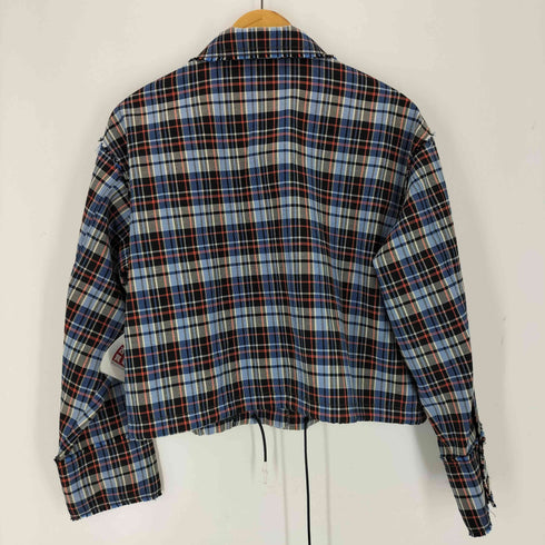 クレオルム CREOLME チェッククロップドコーチジャケット レディース FREE