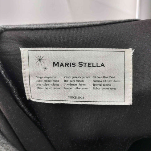 MARIS STELLA フロントフリルデザインスウェットチュニック レディース FREE