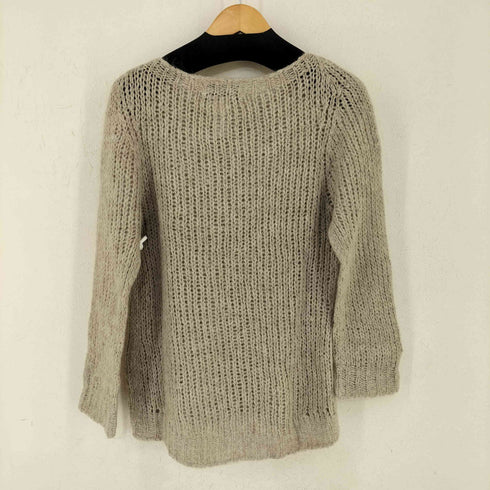 ビューティーアンドユースユナイテッドアローズ BEAUTY & YOUTH UNITED ARROWS MADE IN ITALY 透かし編み アクリルモヘアニット レディース ONE SIZE