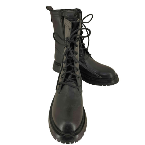 ザラ ZARA 8ホールブーツ レディース EUR:37