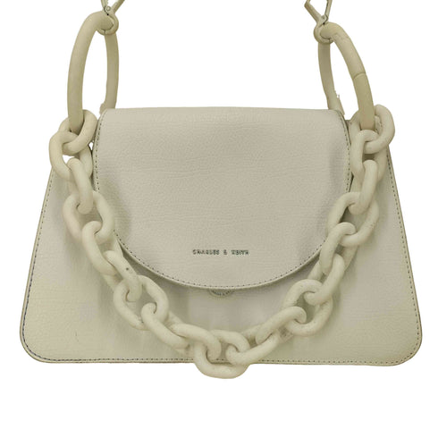 チャールズキース CHARLES & KEITH チャンキーチェーン リンクスモールショルダーバッグ レディース