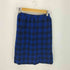 ペンドルトン PENDLETON 70S MADE IN USA ウールチェックスカート レディース 6