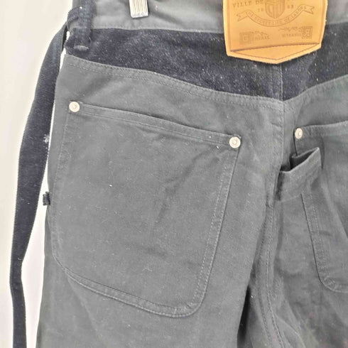SEtt Incorp コーデュロイ切替 ベルト付きパンツ メンズ JPN:L