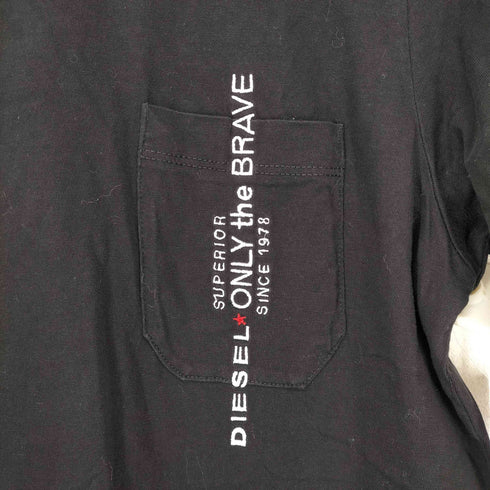 ディーゼル DIESEL ONLY THE BRAVE ポケットTシャツ メンズ JPN:S