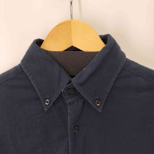 ラコステ LACOSTE EXCLUSIVE EDITION ボタンダウン鹿の子L/S シャツ 白ワニ メンズ JPN:3