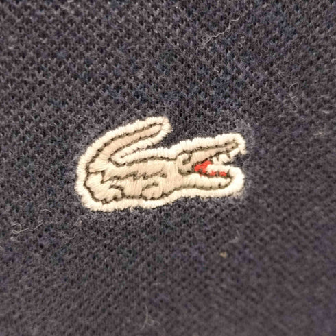 ラコステ LACOSTE EXCLUSIVE EDITION ボタンダウン鹿の子L/S シャツ 白ワニ メンズ JPN:3
