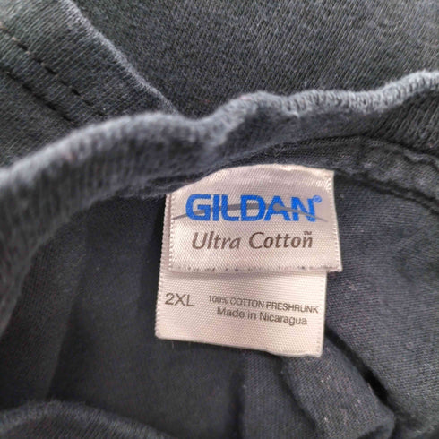 ギルダン GILDAN SALOON スカルプリントTシャツ メンズ 2XL