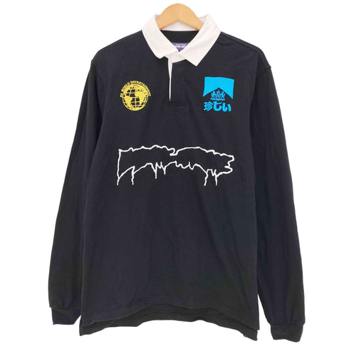 ファッキンオーサム FUCKING AWESOME 24SS Sponsored Outline Rugby Shirt メンズ import:M