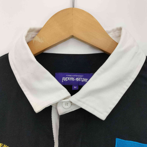 ファッキンオーサム FUCKING AWESOME 24SS Sponsored Outline Rugby Shirt メンズ import:M