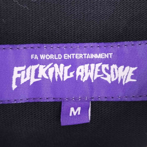 ファッキンオーサム FUCKING AWESOME 24SS Sponsored Outline Rugby Shirt メンズ import:M