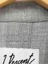 イチパーセント シュウヘイオガワ 1% SHUHEI OGAWA ウール混 ロング ジレ ベスト レディース 2
