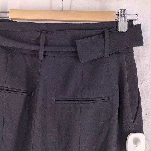 ザラ ZARA テーパードベルト付きスラックス レディース JPN:M