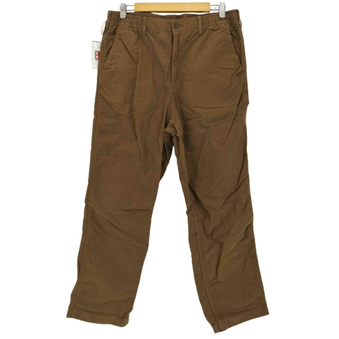 ユニクロ UNIQLO ワイドフィットワークパンツ(丈標準71~77cm) メンズ JPN:L