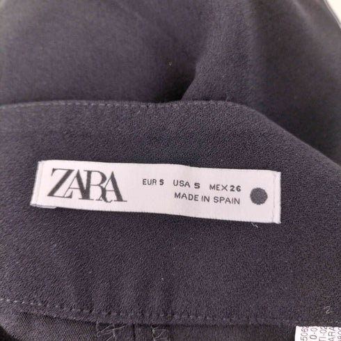ザラ ZARA センタープレスワイドパンツ レディース JPN:S