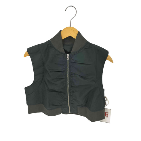 MAISON BREEZE reveur ギャザークロップドジャケットベスト レディース JPN:M
