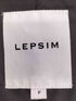 レプシム LEPSIM 千鳥格子 レーヨン混 チェスター コート レディース FREE