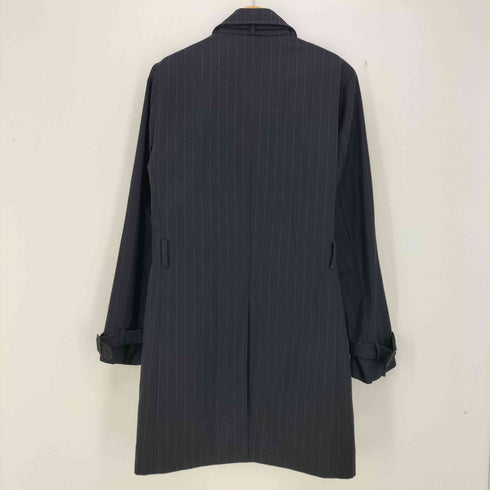 グリーンレーベルリラクシング GREEN LABEL RELAXING ライナー付き ストライプ 比翼コート メンズ JPN:L
