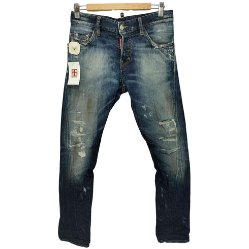 ディースクエアード DSQUARED2 SEXY TWIST JEAN セクシーツイストジーン ダメージデニム メンズ JPN:44