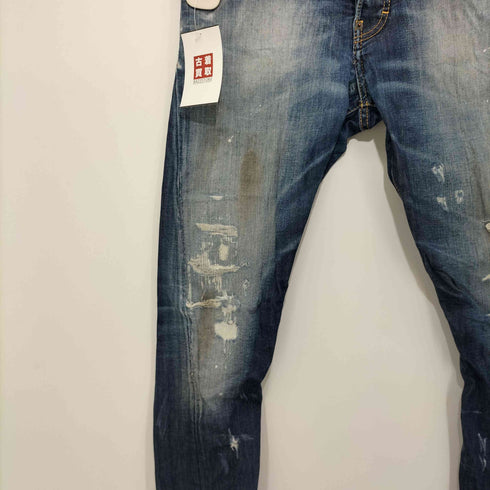 ディースクエアード DSQUARED2 SEXY TWIST JEAN セクシーツイストジーン ダメージデニム メンズ JPN:44