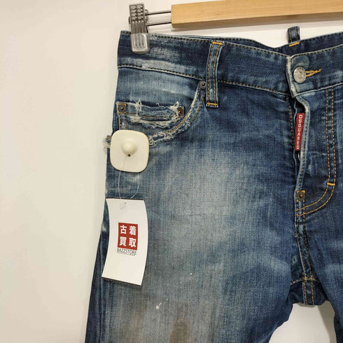 ディースクエアード DSQUARED2 SEXY TWIST JEAN セクシーツイストジーン ダメージデニム メンズ JPN:44