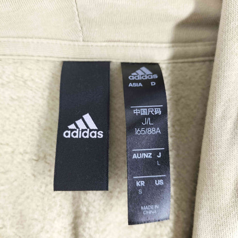 アディダス adidas スウェットフルジップパーカー レディース import:L