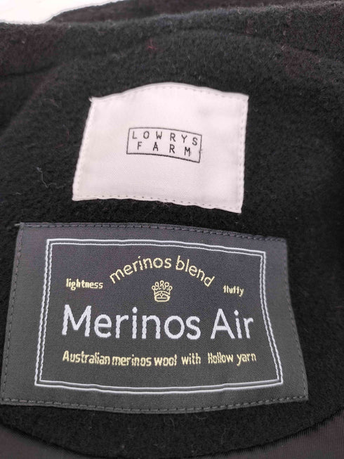 ローリーズファーム LOWRYS FARM Merinos Air メリノフード ショート コート レディース JPN:L