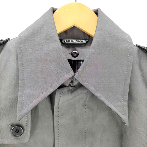 FICCE COLLEZIONE ショートステンカラーコート ビジネスコート メンズ