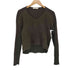 デミルクスビームス Demi-Luxe BEAMS フロントシャギーVネックニットセーター レディース