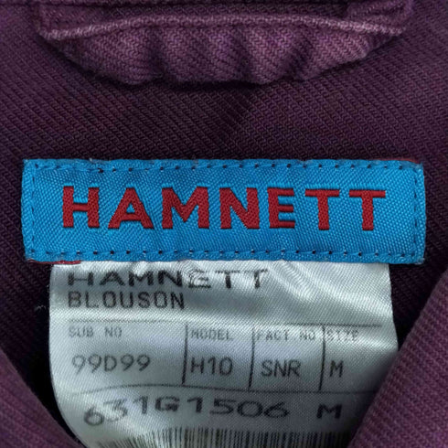 ハムネット HAMNETT コットン カバーオール メンズ import:M