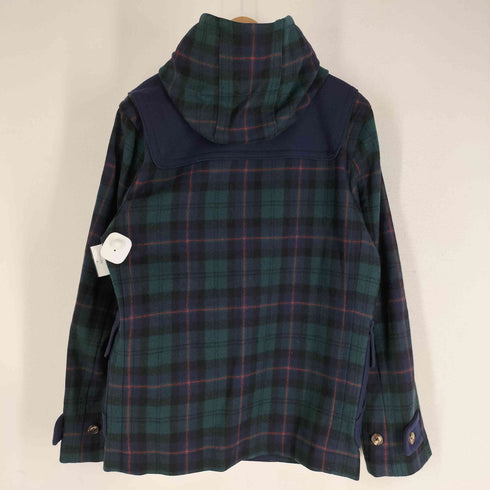 ビームス BEAMS チェックメルトンダッフルコート ブラックウォッチ メンズ JPN:L