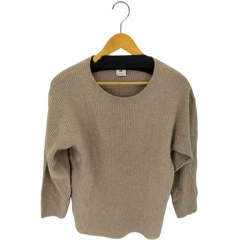 ロクビューティーアンドユースユナイテッドアローズ 6 BEAUTY & YOUTH UNITED ARROWS CASHMERE WAFFLE CREW NECK KNIT メンズ 38