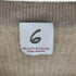 ロクビューティーアンドユースユナイテッドアローズ 6 BEAUTY & YOUTH UNITED ARROWS CASHMERE WAFFLE CREW NECK KNIT メンズ 38